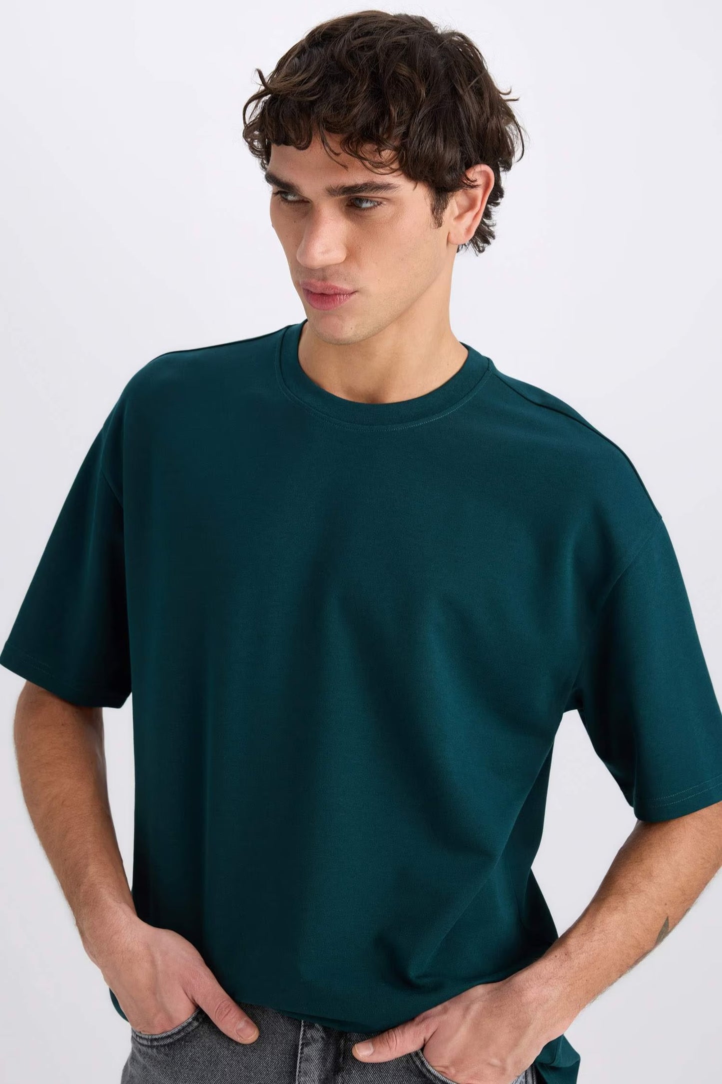 Oversized Petrol T-Shirt