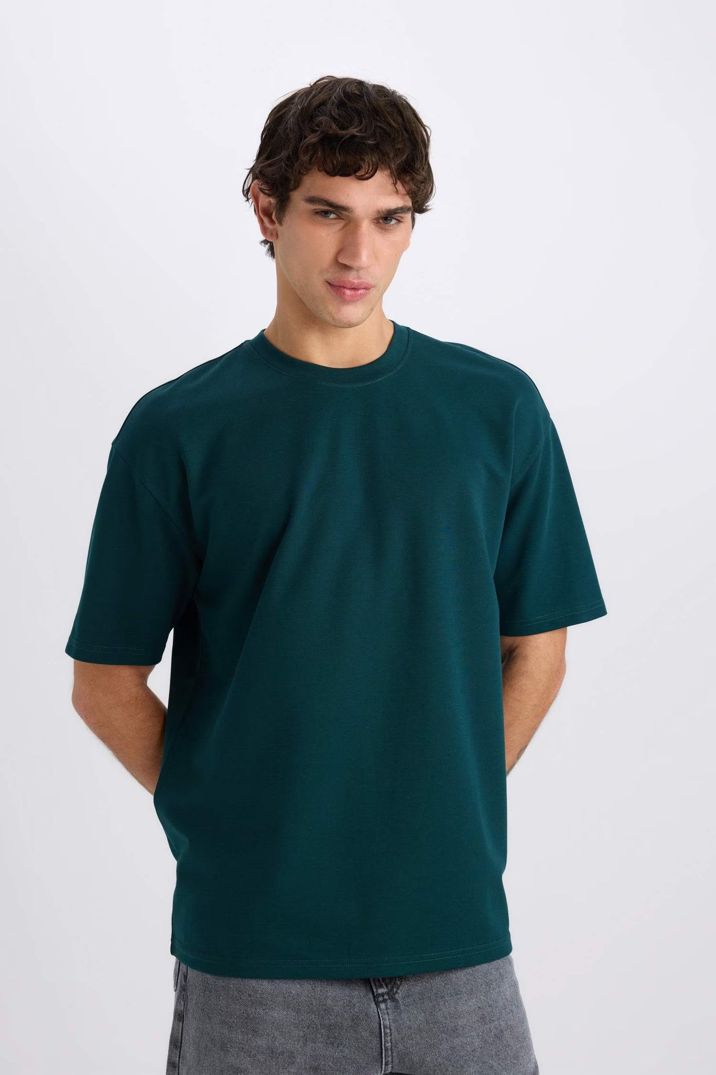 Oversized Petrol T-Shirt