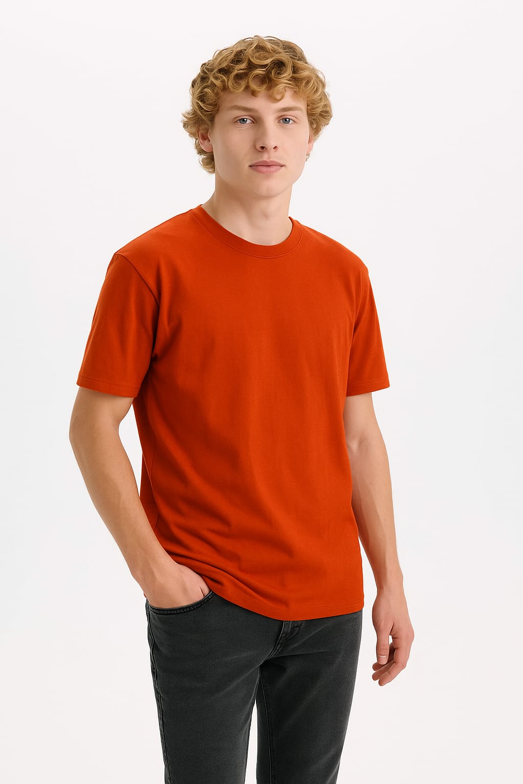 Oversized T-Shirt – Ember Orange