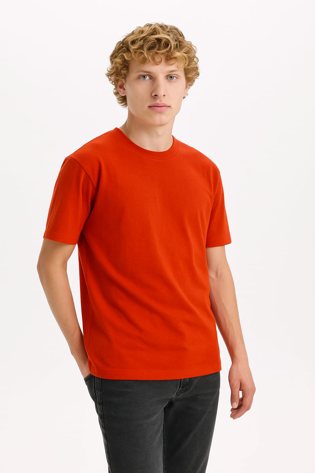 Oversized T-Shirt – Ember Orange