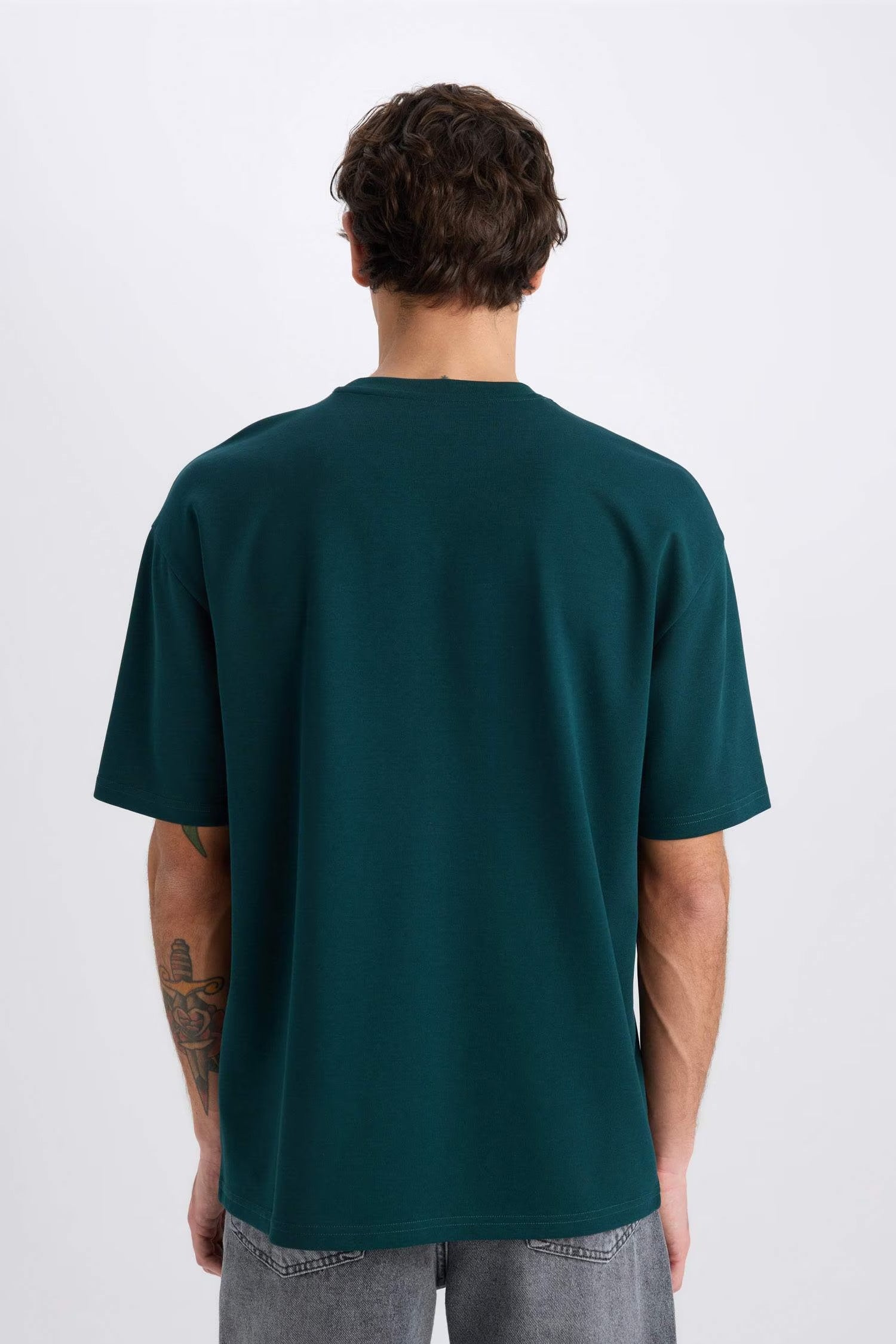 Oversized Petrol T-Shirt